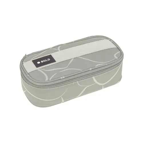 Produktbild: LÄSSIG Bold Schlampermäppchen Stiftemäppchen Schule/School Spacy Pencil Case Bold Curve sage