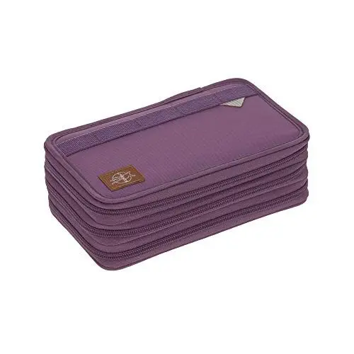 Produktbild: LÄSSIG Federmäppchen befüllt 20-teilig / School Triple Pencil Case Unique Lila