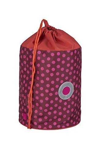 Produktbild: LÄSSIG Kinder Sporttasche Sportbeutel Seesack, 42 cm, 7 L, Dottie red