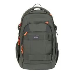 Produktbild: LÄSSIG Schulrucksack mit Reflektoren und höhenverstellbarem Rückenteil/School Backpack Bold Dark Olive