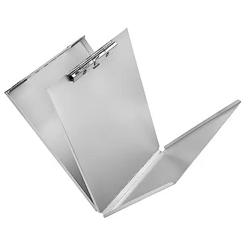 Produktbild: Läufer 30018 Formularhalter, Aluminium, mit Fach und Zwischenlage