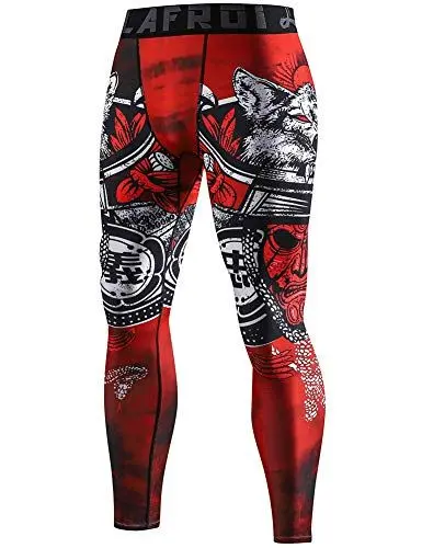 Produktbild: LAFROI Herren Schnelltrocknende Kompressions-Leggings-YSK08 (Warrior,LG)