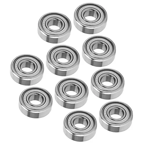 Produktbild: Lager, S696ZZ 10 Stück Lager Hochgeschwindigkeitsrollende Industrielager Edelstahllager Miniatur-, Kfz-Achslager- und Nabenbaugruppen