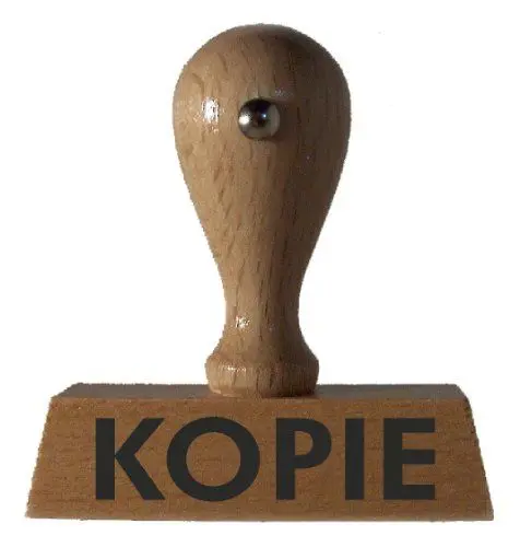 Produktbild: Lagerstempel KOPIE vom Kaufhaus2010