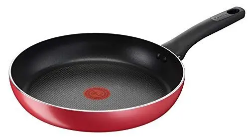 Produktbild: Lagostina 010254040128 Cucina Mediterranea Antihaft-Pfanne, Aluminium Stahl Aus Kunststoff, rot