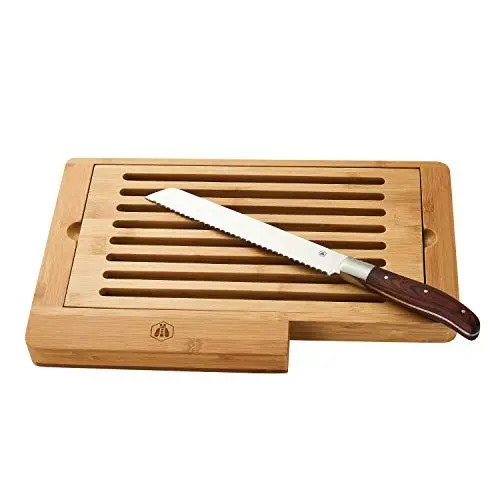 Produktbild: LAGUIOLE - Brotschneidebrett mit Brotmesser