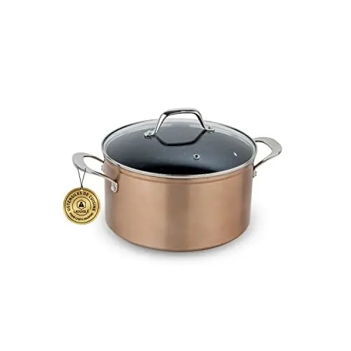 Produktbild: Laguiole - Greblon C2 Induktions-Kochtopf, 32 cm, Kupfer