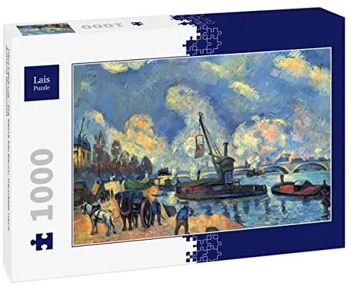 Produktbild: Lais Puzzle Paul Cézanne - Die Seine bei Bercy, Gemälde nach Armand Guillaumin 1000 Teile
