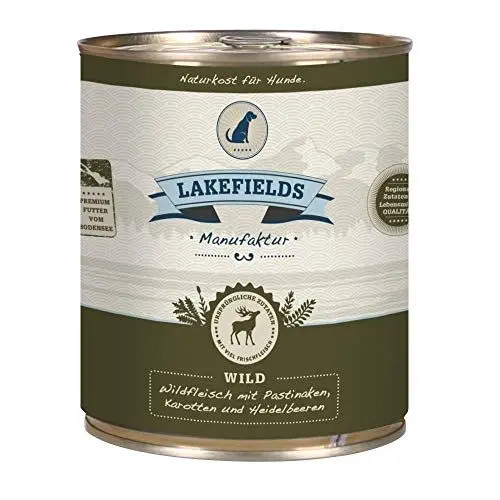 Produktbild: LAKEFIELDS Dosenfleisch-Menü Wild (24 x 800g)