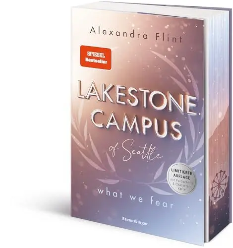 Produktbild: Lakestone Campus of Seattle, Band 1: What We Fear (SPIEGEL-Bestseller - Limitierte Auflage mit Farbschnitt und Charakterkarte) (Lakestone Campus of Seattle, 1)