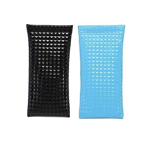 Produktbild: LAKYMIE 2 Stück Brillenetuis Sonnenbrille Tasche Brillenhalter Brillentasche Tragbar Sonnenbrillen Beutel Lesebrillenetui für Männer und Frauen