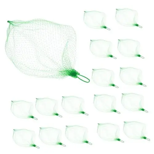 Produktbild: LALADEFIEE 100st Mesh-erzeugnisbeutel Aufbewahrungsbeutel Für Gemüse Einkaufstüten Für Lebensmittel Mesh-obstbeutel Kartoffel-netzbeutel Lebensmittelgeschäft Obsttüten Obstnetze Nylon Green
