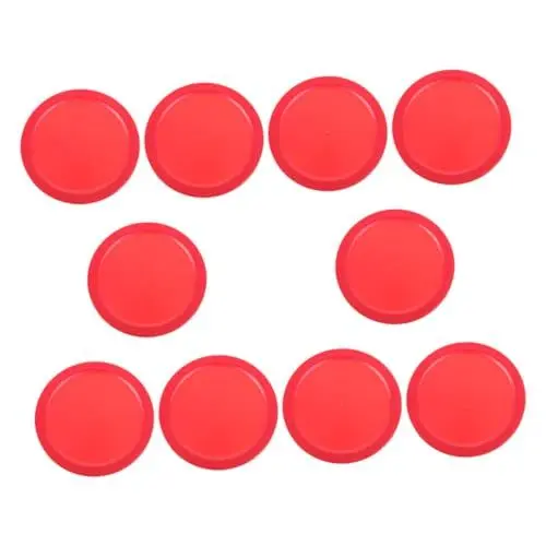 Produktbild: LALADEFIEE 10stücke Eishockey Pucks Tisch Hockey Pucks Hockey Stück Eishockey Tisch Zubehör