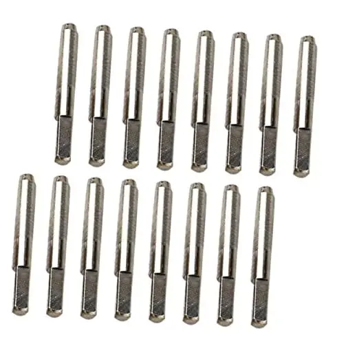 Produktbild: LALADEFIEE 16 Stück Saitennägel Für Lyraharfe Saitenstift-set Für Harfe Metallnägel Für Harfe Hackbrett Einfache Installation