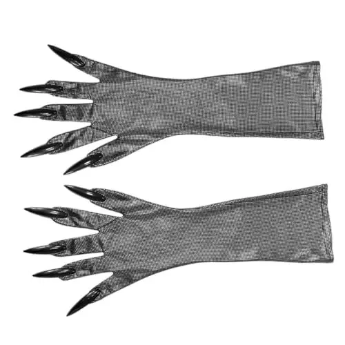 Produktbild: LALADEFIEE Halloween Handschuhe Requisiten 1 Paar Katze Handschuhe Kostüme Zubehör Party Dress-up