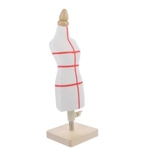 Produktbild: LALADEFIEE 1 Satz Holzkleiderpuppe Kleidungsdesign Schaufensterpuppe Modell Kleiderpuppe Für Schreibtisch