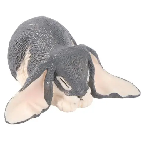 Produktbild: LALADEFIEE 1 Stück Jackrabbit Modell Osterhasenfiguren Osterhasendekorationen Kaninchen Tischdekorationen Tierspielzeug Hasenspielzeug Für Kinder Kaninchenskulptur Desktop Ornament Sicheres