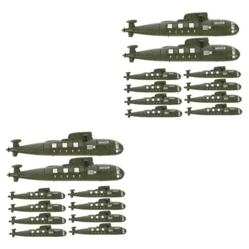 Produktbild: Gogogmee 20 STK Simuliertes U-Boot U-Boot-Modell Spielzeug Schwarzes U-Boot Mini-u-Boote Für Die Landschaftsgestaltung U-Boot-Figur U-Boot-Statue Miniaturen Armeefahrzeugmodelle Rc-Boot Pp