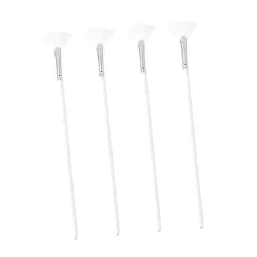 Produktbild: LALADEFIEE Tragbares Großes Make-up-pinsel-set -pinsel Fächerförmig 4-teilig Für Kosmetik Sanfter Robuster Pinsel