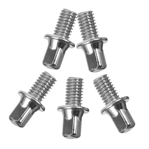 Produktbild: LALADEFIEE 5 Stücke Drum Set Pedal Schrauben Metall Zink-legierung Trommel Reparatur Schrauben Für Drum Kit Robuste Hardware