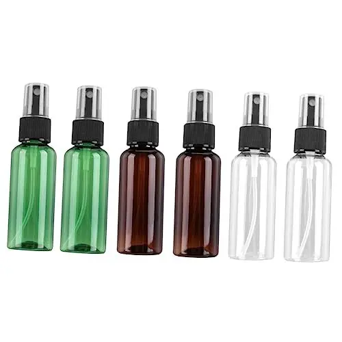 Produktbild: LALADEFIEE 50ml Sprühflasche Reißverschluss Reise Nachfüllbare Flasche Set Tragbarer Kunststoffbehälter Für Kosmetik Split