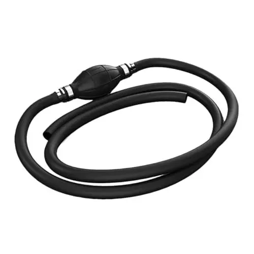 Produktbild: LALADEFIEE Manuelle Transferpumpe – Handpumpe Für Auto Nbr-gummi Und Aluminiumlegierung 12 Mm Innendurchmesser Vielseitig Für Verschiedene
