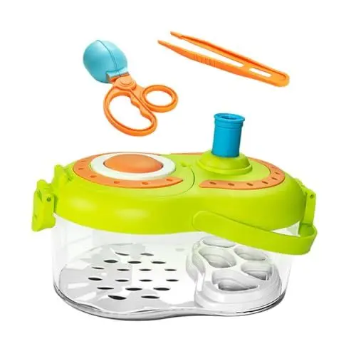 Produktbild: LALADEFIEE Insektenbeobachtungsbox Für 1 Set Mit Fangwerkzeugen Lupenkäfig Und Lernspielzeug Zur Spielerischen Entdeckung Von Insekten Der Natur Ideal Für Kleine Entdecker Und