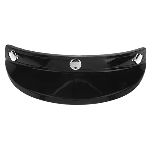 Produktbild: LALADEFIEE Retro Design Visier Sonnenschutz Visier Ersatz Für 3/4 Helm Helmvisier Für Fahrradhelm