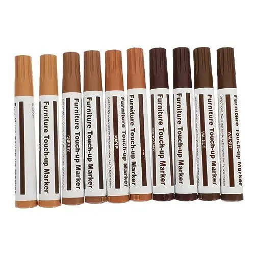 Produktbild: LALAFINA 10st Lackstift Ausbessern Farbstift Ausbessern Holzmöbel Möbelausbesserungsmarker Lackstift Für Holzböden Stifte Zum Ausbessern Von Möbeln Wasserfeste Malstifte Textmarker Ändern