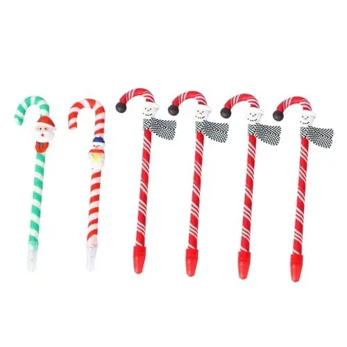 Produktbild: LALAFINA 2sets Weihnachtsmann Schneemann Design Kinder Weihnachten Schulbedarf 6 Stücke * 2