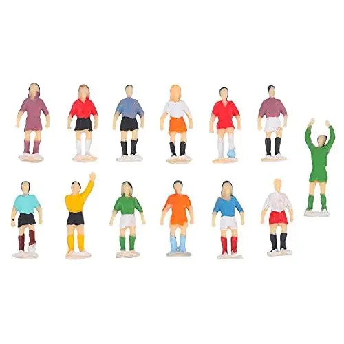Produktbild: LALAFINA Set Mit 13 Mini-fußballspieler-figurenmodellen Simulationscharakter Modernes Desktop- Für Büro Und Zuhause