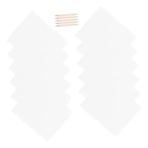 Produktbild: LALAFINA 1 Satz Kohlepapier Übertragen Weißes Carbon-transferpapier Für Stoff Schablonendrucker Zum Tätowieren Transferpapier Für Aquarell Skizzenpapier Pauspapierblock Hölzern