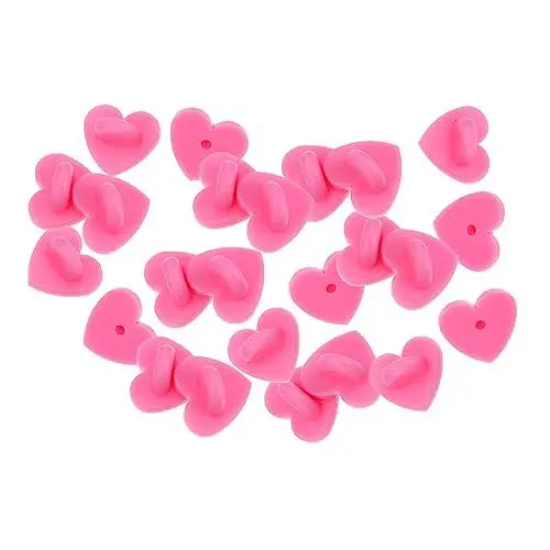 Produktbild: LALAFINA 200st Schmetterlingshut-piercing-nadel Tie-tack-kupplung Emaille-stift Brosche Krawattennadeln Stifthalter Zurück Träger Für Krawattennadeln Pin-rückseite Revers Gummi Zubehör