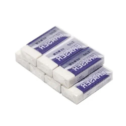Produktbild: LALAFINA 20stücke Pack Radiergummis Für Bleistift Für Schule Kunst Und Bürobedarf Langlebig Und Effizient Beim Radieren Von Bleistiftzeichnungen Und Prüfungen