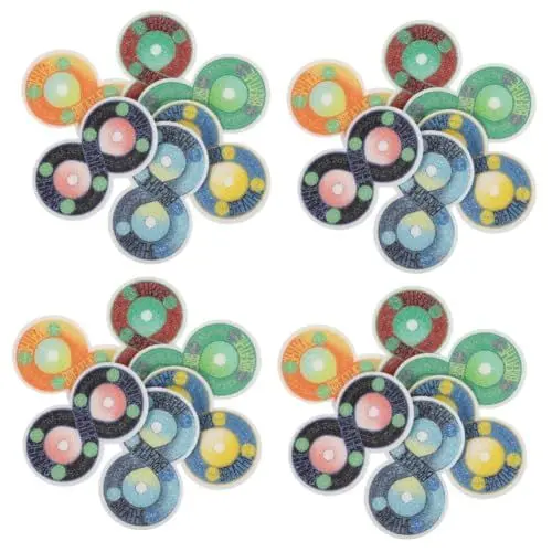 Produktbild: LALAFINA 24 Stk Stress-Zubehör beruhigungsmittel dekorative sticker Fokusaufkleber beruhigende Aufkleber stylischer Aufkleber selbstklebender Aufkleber Stressaufkleber für Erwachsene Papier