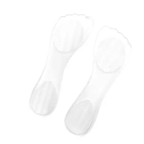 Produktbild: LALAFINA 2paare Silikon-einlegesohlen Für Sport Atmungsaktive Gel-schuheinlagen Für Yoga Und Alltag Stoßdämpfung Rutschfest Unisex Transparent Für Optimalen Komfort Und Unterstützung