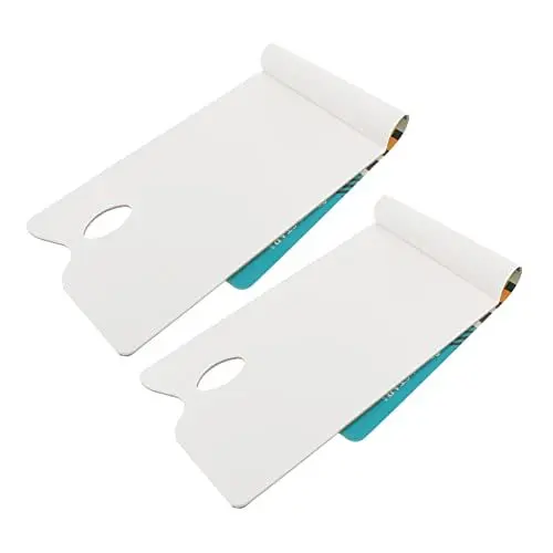 Produktbild: LALAFINA 2st Einweg-farbbuch Papier Aquarell Malen Sie Ölkissenpapier Pads Abreißen Tonpapier Für Künstler Palettenpapier Zeichnen Farbmischpapier Gouache A4 Farbiges Papier Ölgemäldepapier