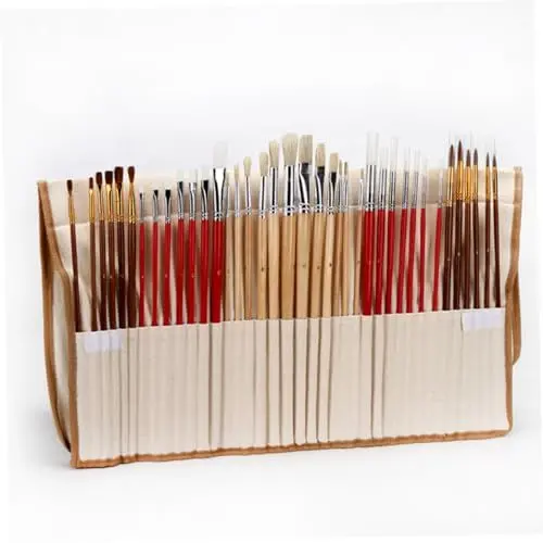 Produktbild: LALAFINA 38 Satz acrylharz acrylklötzchen bürstenhalter ölfarben Pinsel Aquarellpinsel Pinsel für Acrylmalerei Multifunktion Pinsel für Ölfarbe Stift Vorhang Ölpinsel Bambus
