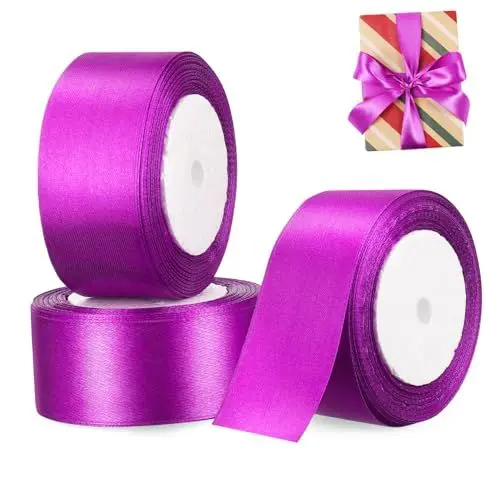 Produktbild: LALAFINA Satinband Auf Rollen Zum Verpacken Von Breiten Dekorativen Schleifen Blumensträußen Solides Bequemes Bastelband Zubehör Für Hochzeitsfeiern