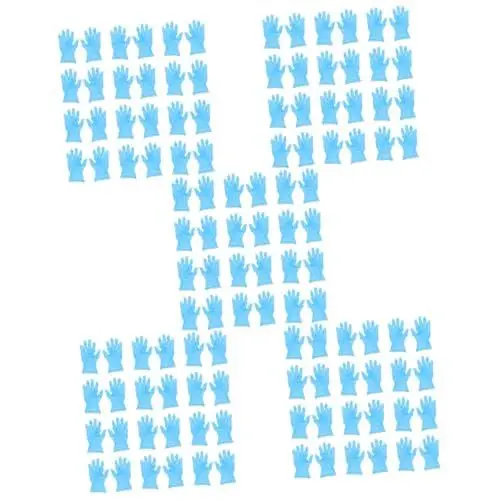 Produktbild: LALAFINA 500 Stk Handschuhe aus Einweghandschuhe aus Vinyl keine Handschuhe Wegwerf Handschuhe Einweg-Reinigungshandschuhe Untersuchungshandschuhe für zu Hause Kosmetik
