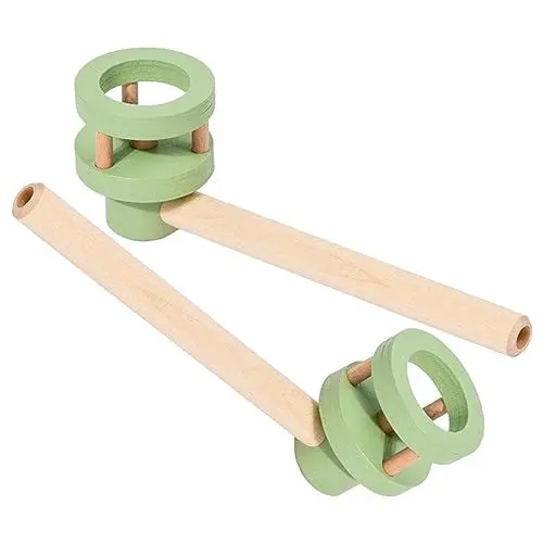 Produktbild: LALAFINA Blasspiel Für Kinder Interaktives Ball Schwimmendes Spielzeug Kinderspielzeug Schwebendes Blasspiel Schwimmendes Ballspiel Weht Schwebende Bälle Holz Eltern-kind Inhalator