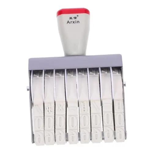 Produktbild: LALAFINA Praktischer Rollender Datumsstempel Mit Griff Datumsstempel Für Papierarbeiten Für Scrapbooking Und Verschiedene Materialien