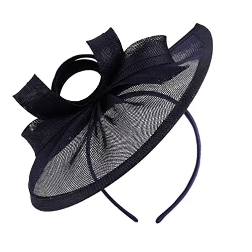 Produktbild: LALAFINA Fascinator Hat Stirnband Derby Hut Kirche Top Hat Tea Hut Kopfbedeckung Eleganter Kopfschmuck