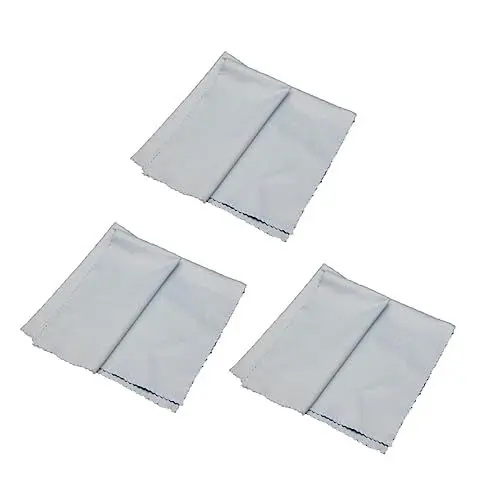 Produktbild: LALAFINA Weiche Reinigungstücher – 3er-pack – Ideal Für Brillen Schmuck Musikinstrumente Und Mehr