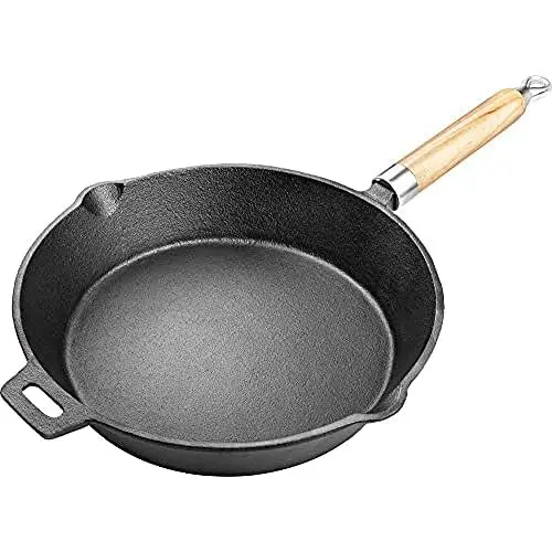 Produktbild: Lamart Pfanne aus Gusseisen, 25 cm, Durchmesser schwarz