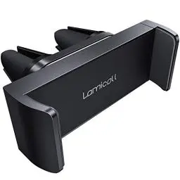 Produktbild: Lamicall Handy Autohalterung, Auto Vent Halterung - Universal 360° KFZ Lüftung Halter für iPhone 16 15 14 Pro Max Plus, SE, 13 12 Pro Max Mini, 11 Pro, Xs, X, XR, 8, 7, Samsung S10, Huawei, Smartphone