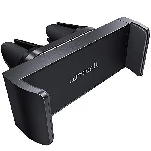 Produktbild: Lamicall Handy Autohalterung, Auto Vent Halterung - Universal 360° KFZ Lüftung Halter für iPhone 16 15 14 Pro Max Plus, SE, 13 12 Pro Max Mini, 11 Pro, Xs, X, XR, 8, 7, Samsung S10, Huawei, Smartphone