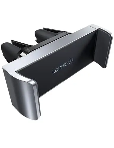 Produktbild: Lamicall Handy Autohalterung, Auto Vent Halterung - Universal 360° KFZ Lüftung Halter für iPhone 16 15 14 Pro Max Plus, SE, 13 12 Pro Max Mini, 11 Pro, Xs, X, XR, 8, 7, Samsung S10, Huawei, Smartphone