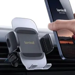 Produktbild: Lamicall Handyhalterung Auto, Handyhalter Auto Lüftung - (2024 Acryl Design) Universale KFZ Handyhalterung, 360 Grad Vent Autohalterung für iPhone 16/15/14/13/12 Pro Max, Samsung 4-7 Zoll Smartphone