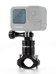 Produktbild: Lammcou Action Kamera Fahrrad Halterung für Go Pro, Metall Fahrrad Lenkerhalterung Befestigung für Hero 13 12 11 10 9 8 7 Max Yi Insta-360 X3 X2 Actioncam Rohr Stange Halter Bike Handlebar Mount
